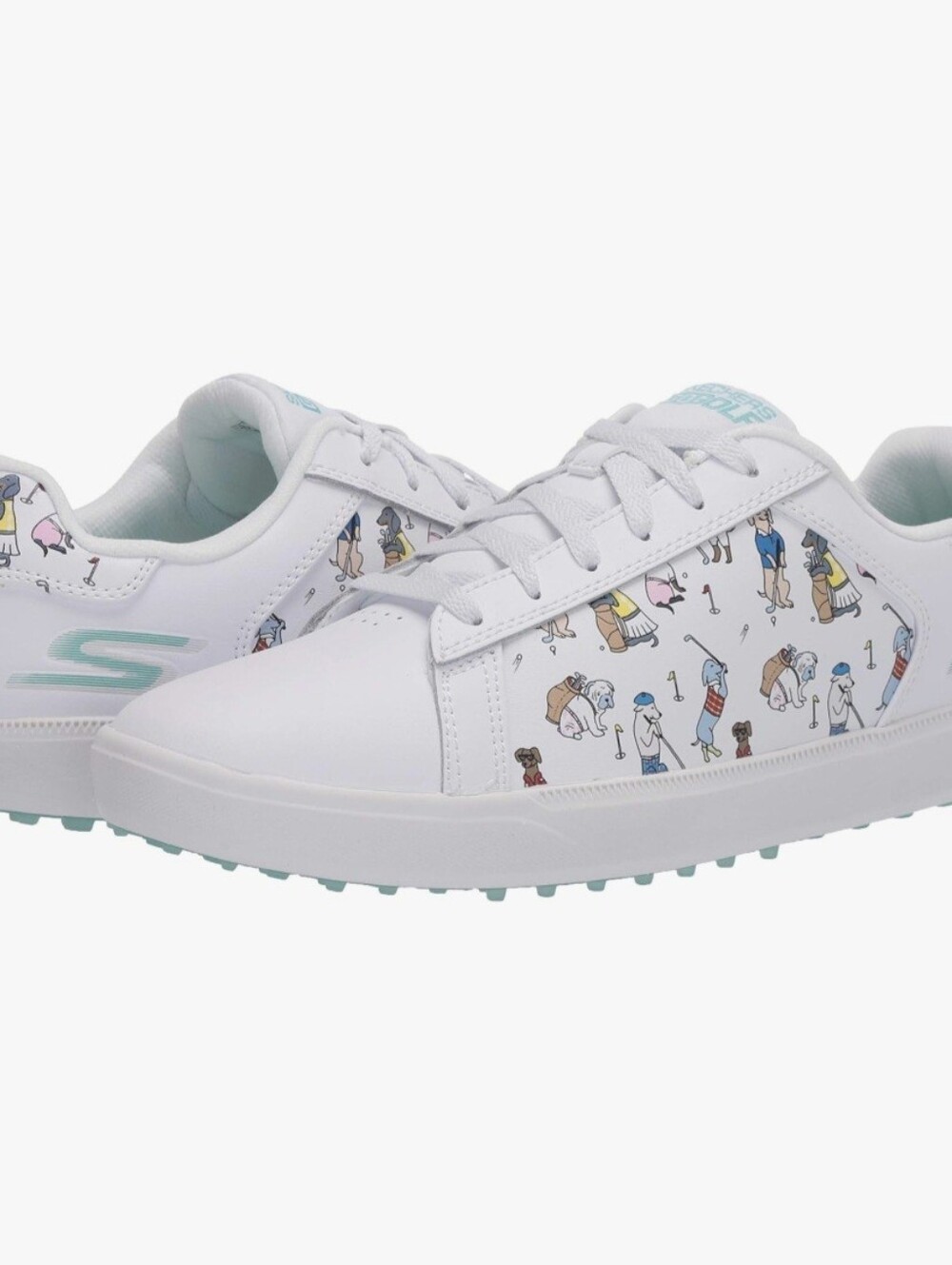Skechers x Vexx GO GOLF Sneakers 8 Max Doodle Spikeless Street Art Golf Shoes